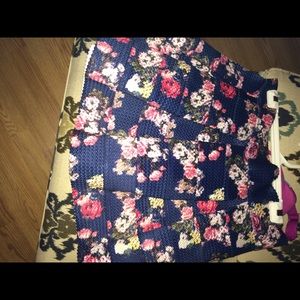 Cute floral skirt