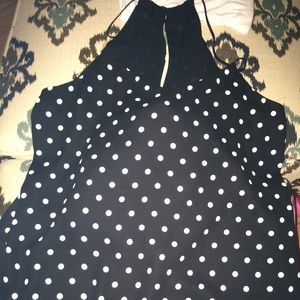 Polka dot cute top