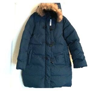Crewcuts kids puffer coat size 10