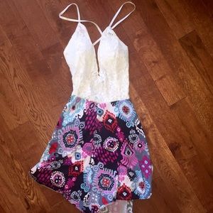 Open Back Romper