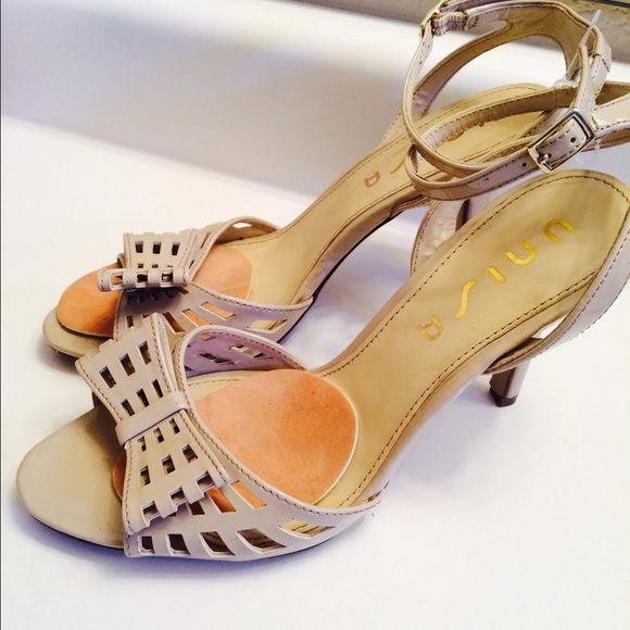 Beige heels by Unisa