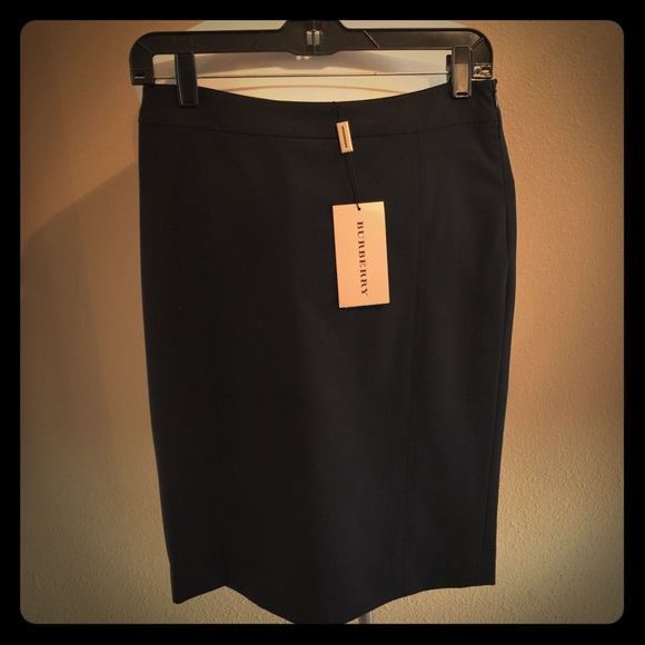 NWT Burberry Pencil Skirt