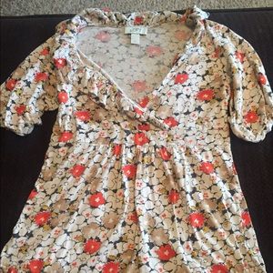 Ann Taylor Loft 3/4-sleeve blouse