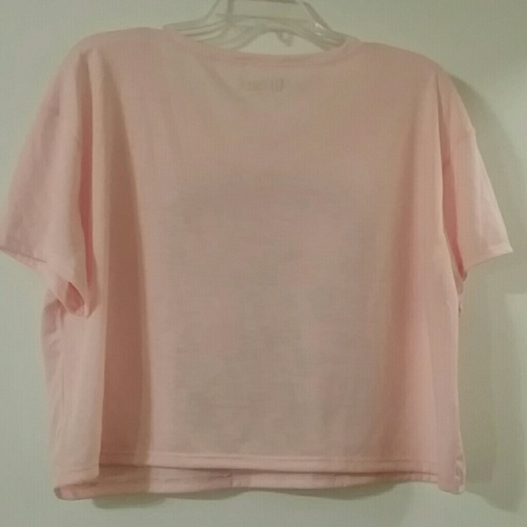 Midriff pink top - Picture 3 of 3