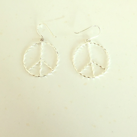 Peace sign earings!