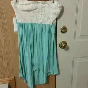 Strapless dress