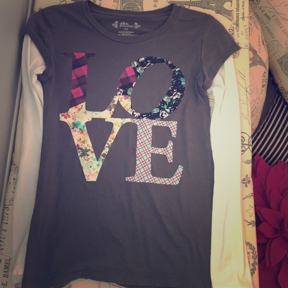 Long sleeve LOVE shirt