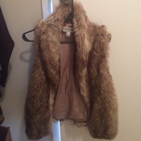 Forever 21 Fur Vest
