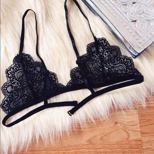 Black Lace Bralette