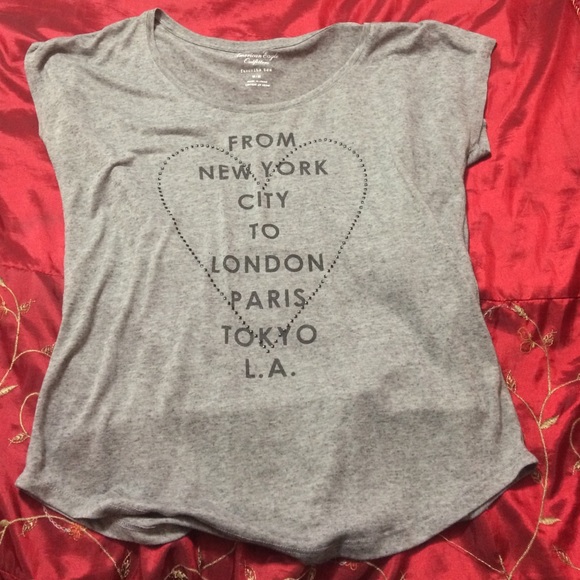 american eagle tee