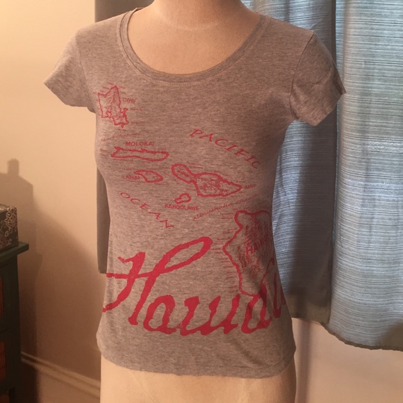 J. Crew graphic Hawaii tee