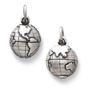 James Avery Globe Charm