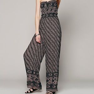Strapless Free People Jump Suit