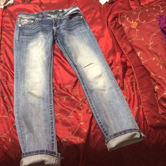 Miss Me straight leg jeggings