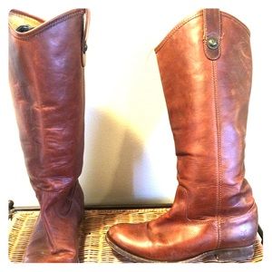 Frye 'Melissa Button' Leather Riding Boot