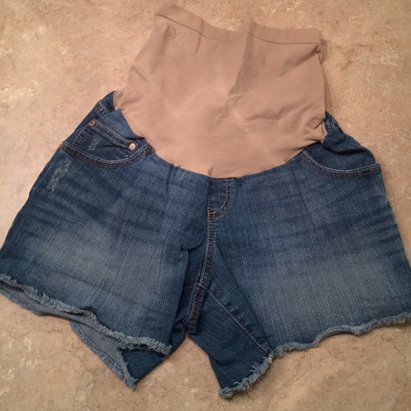 Maternity Jean Shorts