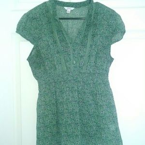 Candie's Floral Blouse