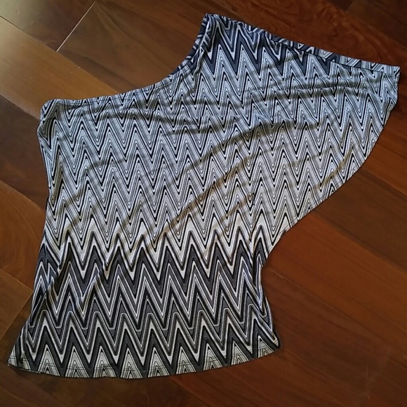 Express one sleeve top