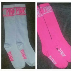 VS Pink socks