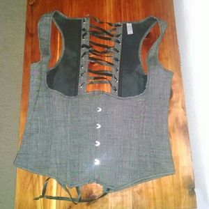 Rocker Style Underbust Corset