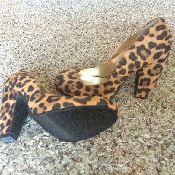 Leopard Print Heels