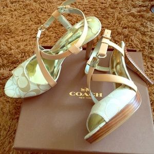 Authentic Coach Wendelle Sandals