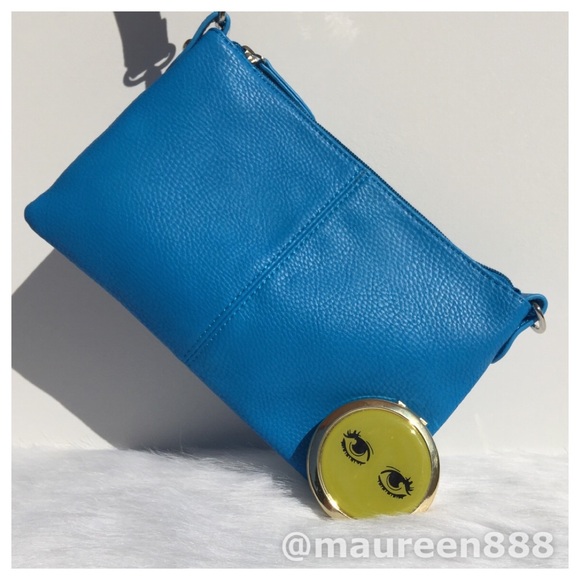 Charming Charlie Handbags - Crossbody Wristlet & Compact Mirror