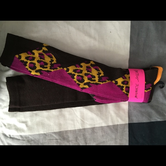 Betsey Johnson Accessories - BJ Knee High Socks