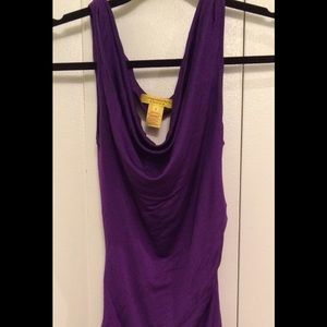 Brand New Purple Ruched Catherine Malandrino Dress