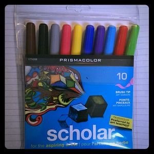 Prismacolor Scholar Brush Tip Markers