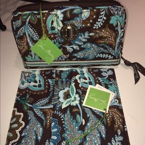 Vera Bradley- Turn Lock Wallet & Checkbook Wallet