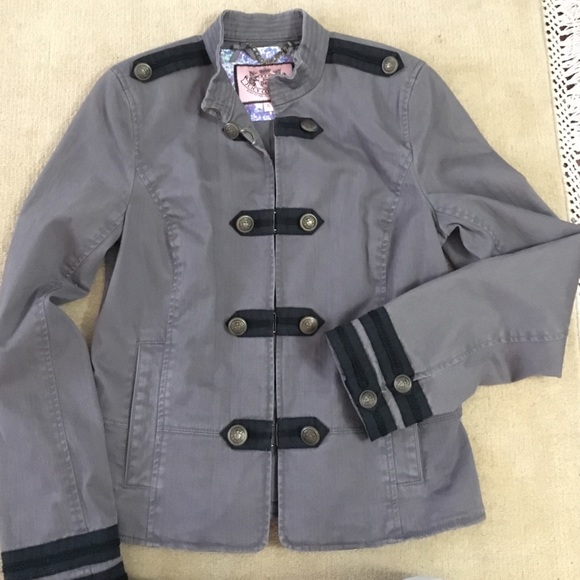 Juicy Couture military jacket.