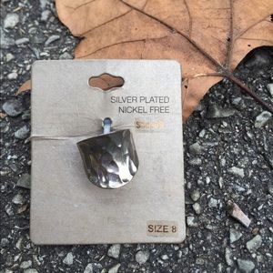 NWT! Silver Ring