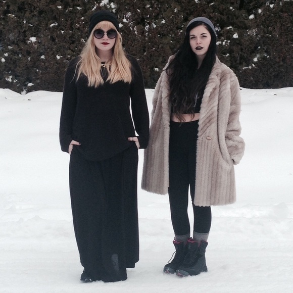 *SOLD* Saint Laurent Vinatge Faux Fur Coat - Picture 4 of 4