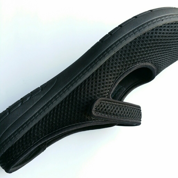 Faded Glory Black Suede Slip On Shoe Faded Glory Black Suede Slip On Shoe