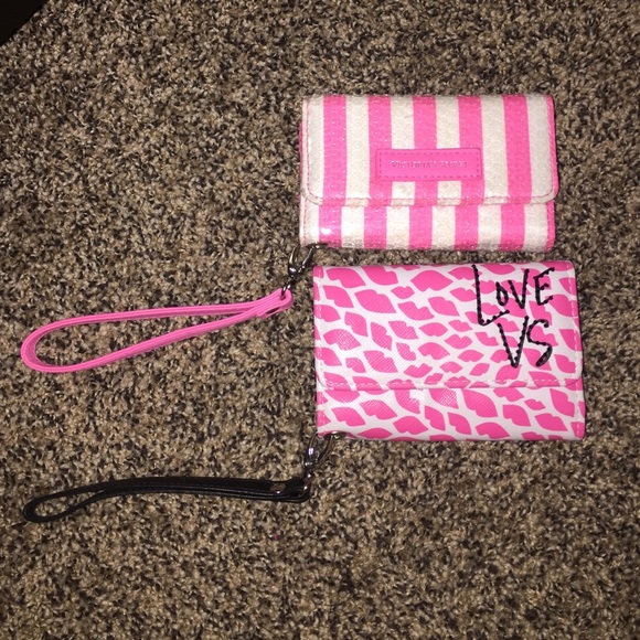 Victoria secret wallet/phone cases!!