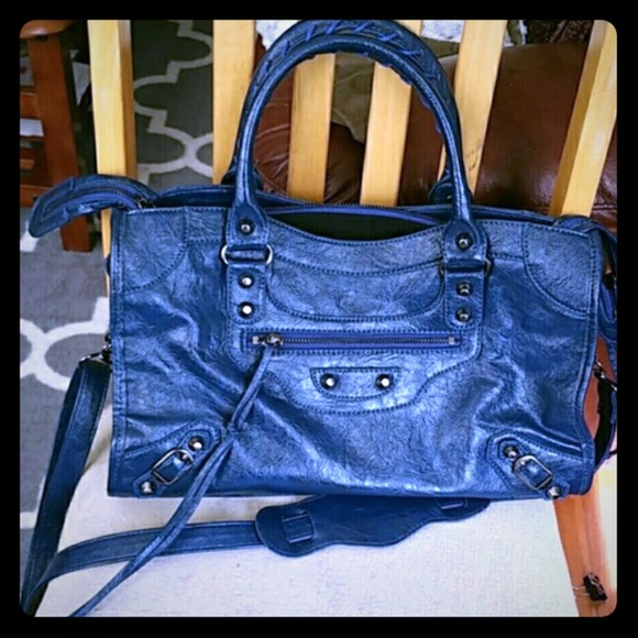 Blue purse