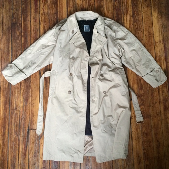 Mens Christian Dior overcoat wool lined 44R