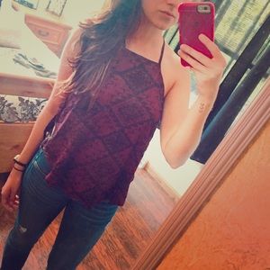 NWT Burgundy tank