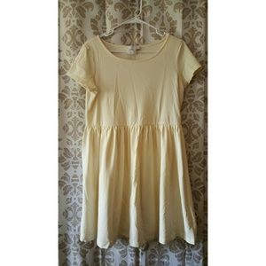 Asos cream Maternity Dress