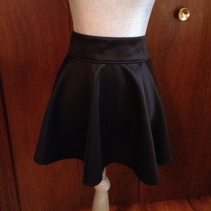 *SOLD* Black Skater Skirt