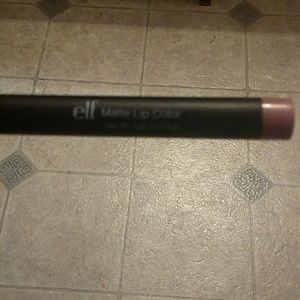 Elf tea rose matte lip color.