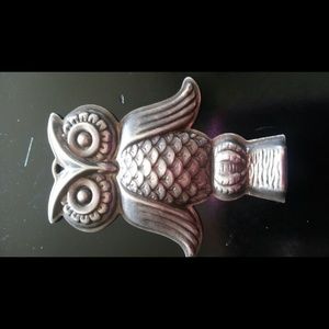 SOLD*** Owl Whistle Reed and Barton Pendant