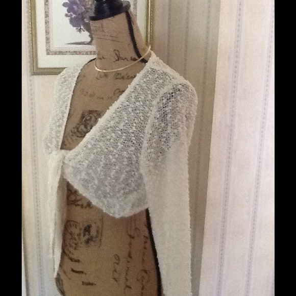 SEQUIN Balero-Style Tie-Front - Picture 3 of 4