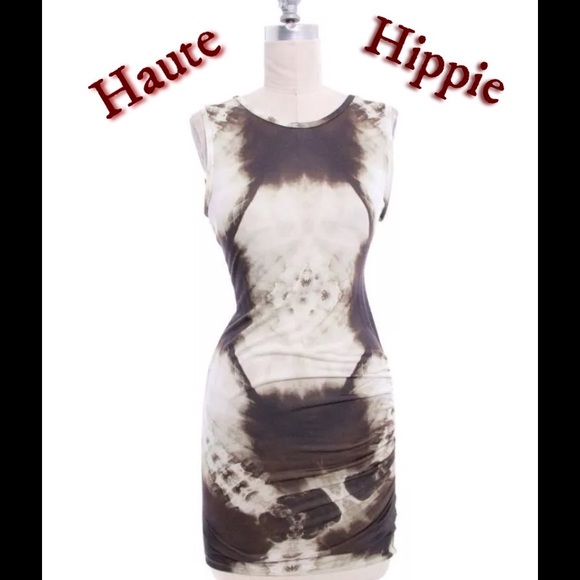 Haute Hippie Dresses & Skirts - 💥SOLD💥HAUTE HIPPIE Jersey Tye Dye Dress NWT