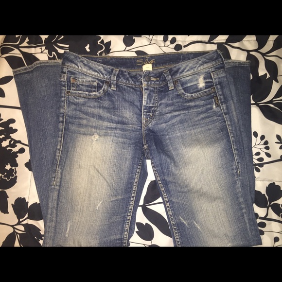 Silver jeans