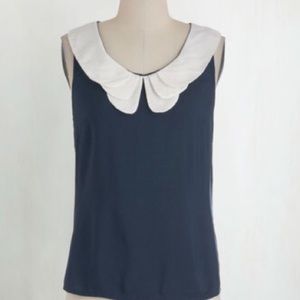 Modcloth Retro Bikeride Top