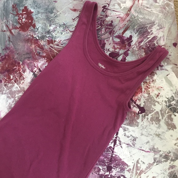 Purple fuchsia tank top