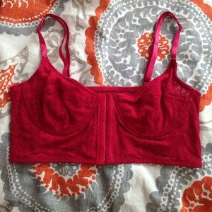 Red bralette ❤️