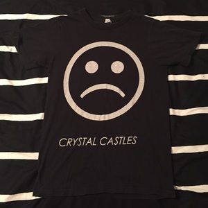 Crystal Castles Sad Face Tee